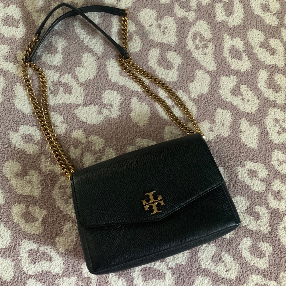 Tory Burch Kira Pebbled Small Convertible Shoulder Bag